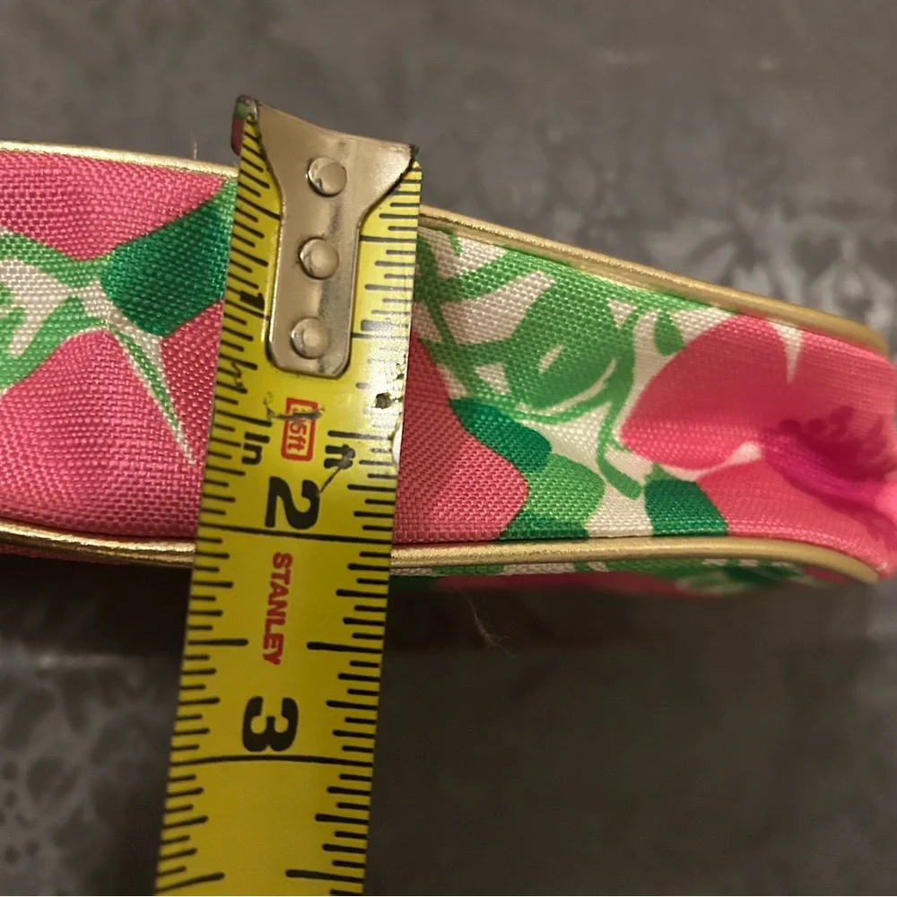 Lilly Pulitzer x Estée Lauder Floral Cosmetic Makeup Bag – Pink & Green Pouch